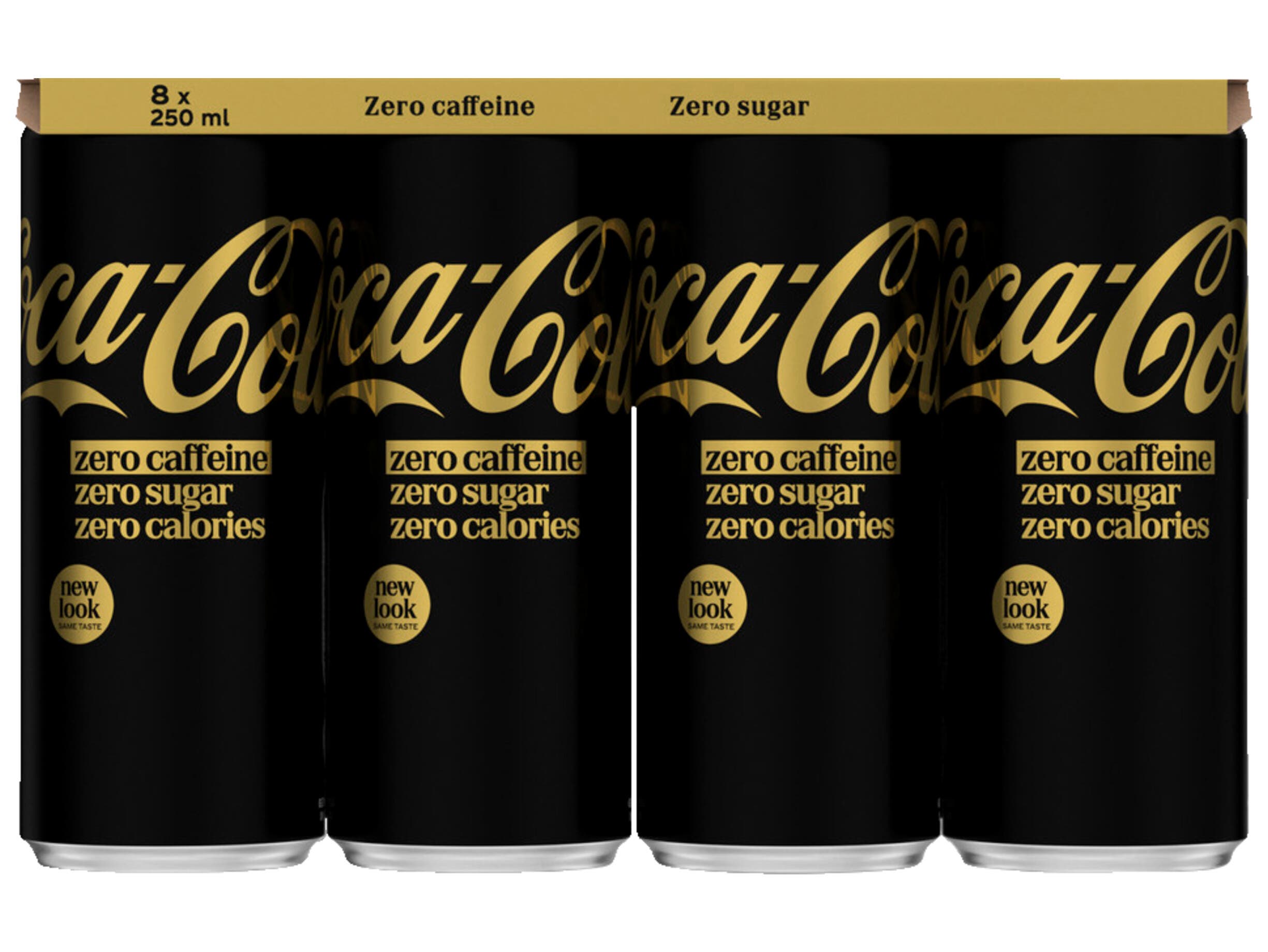 Coca-Cola Zero sugar zero caffeine 8-pack