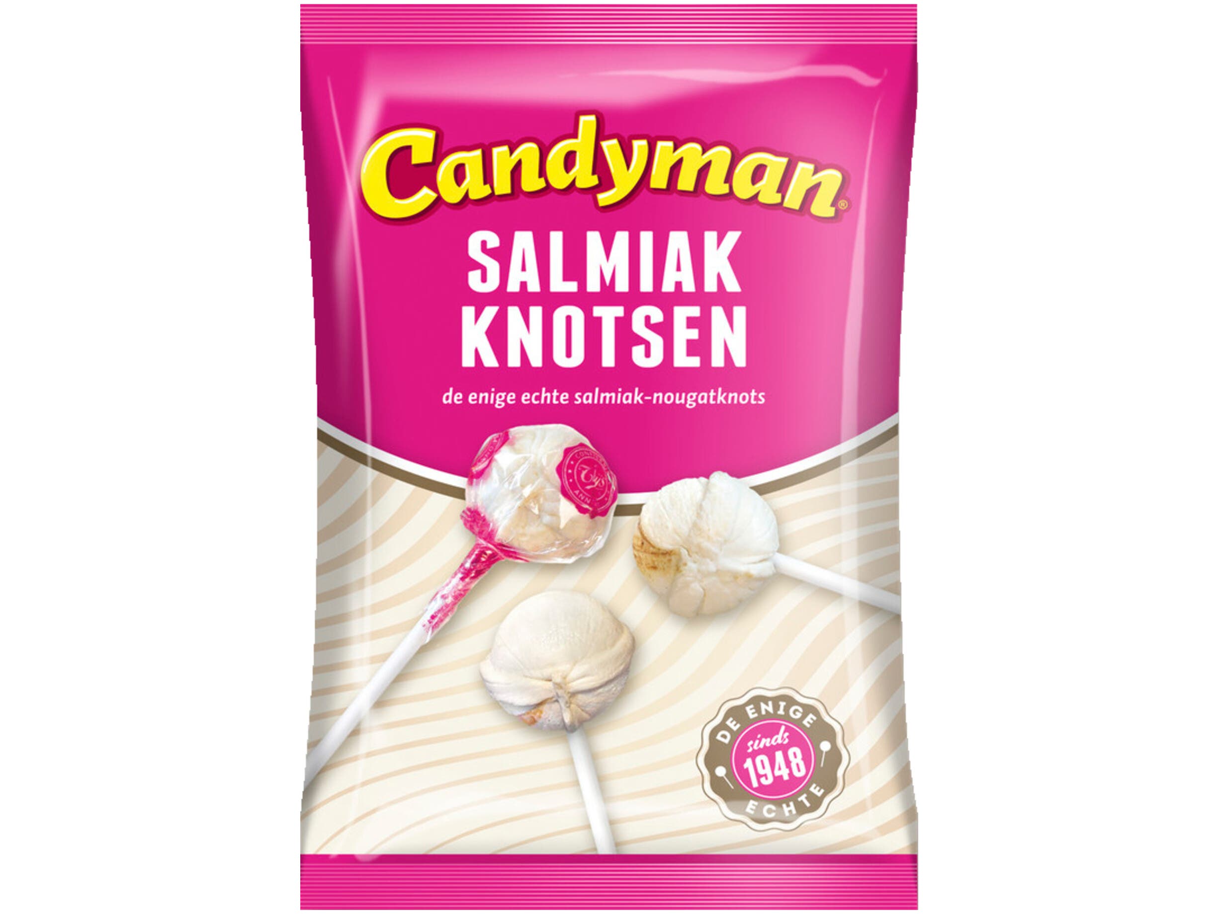Candyman Salmiak knotsen