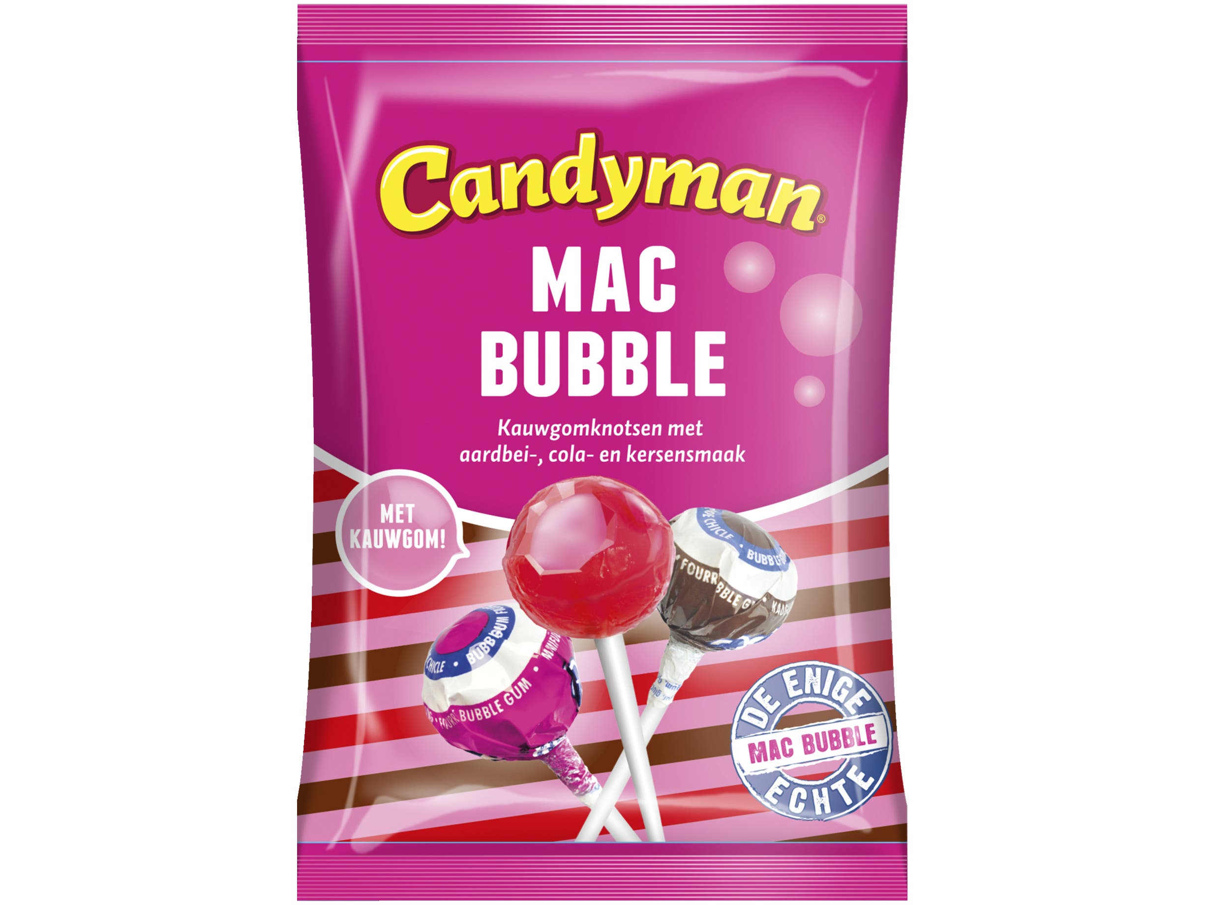 Candyman Mac bubble lolly