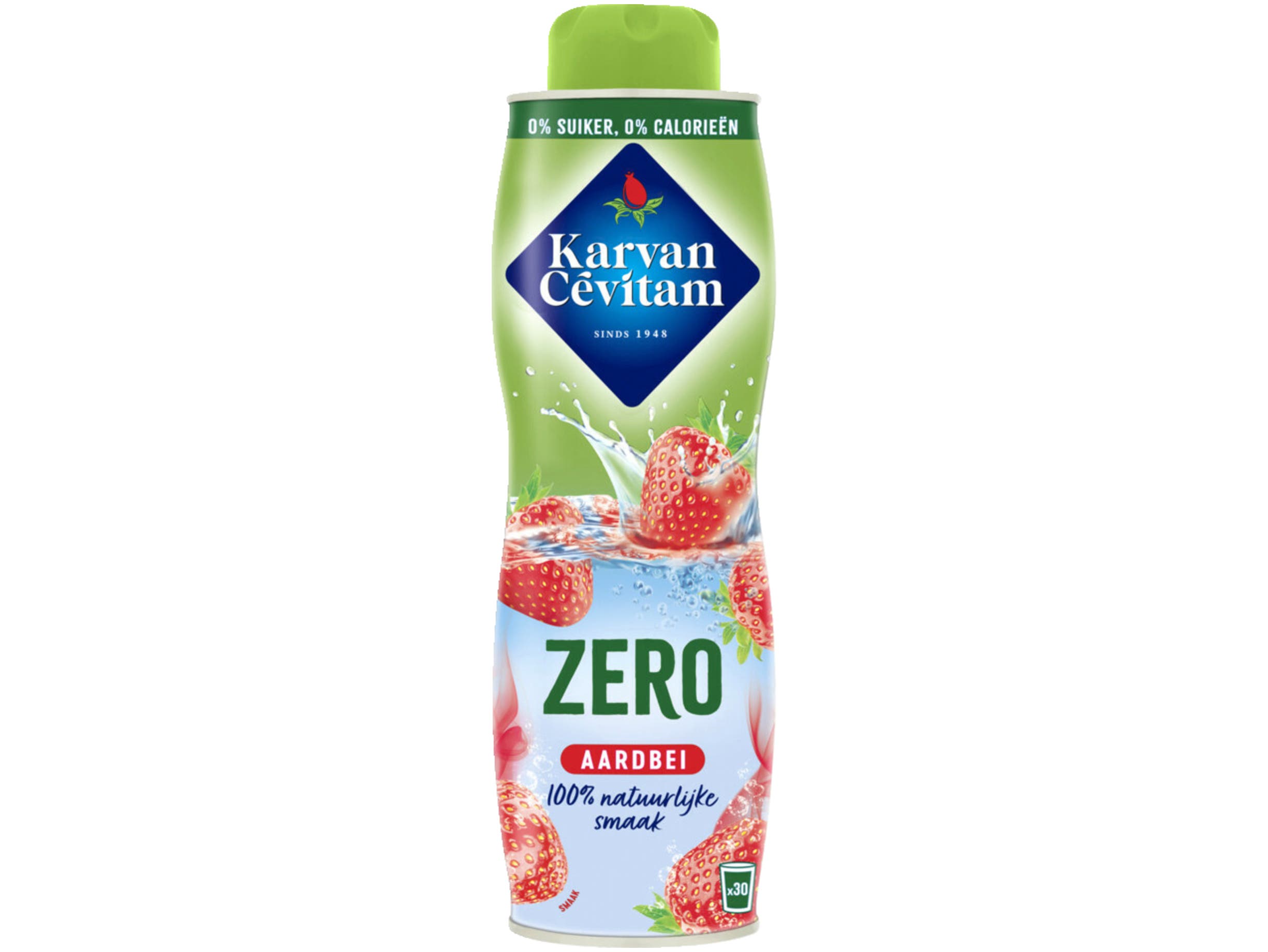 Karvan Cevitam Siroop aardbei zero