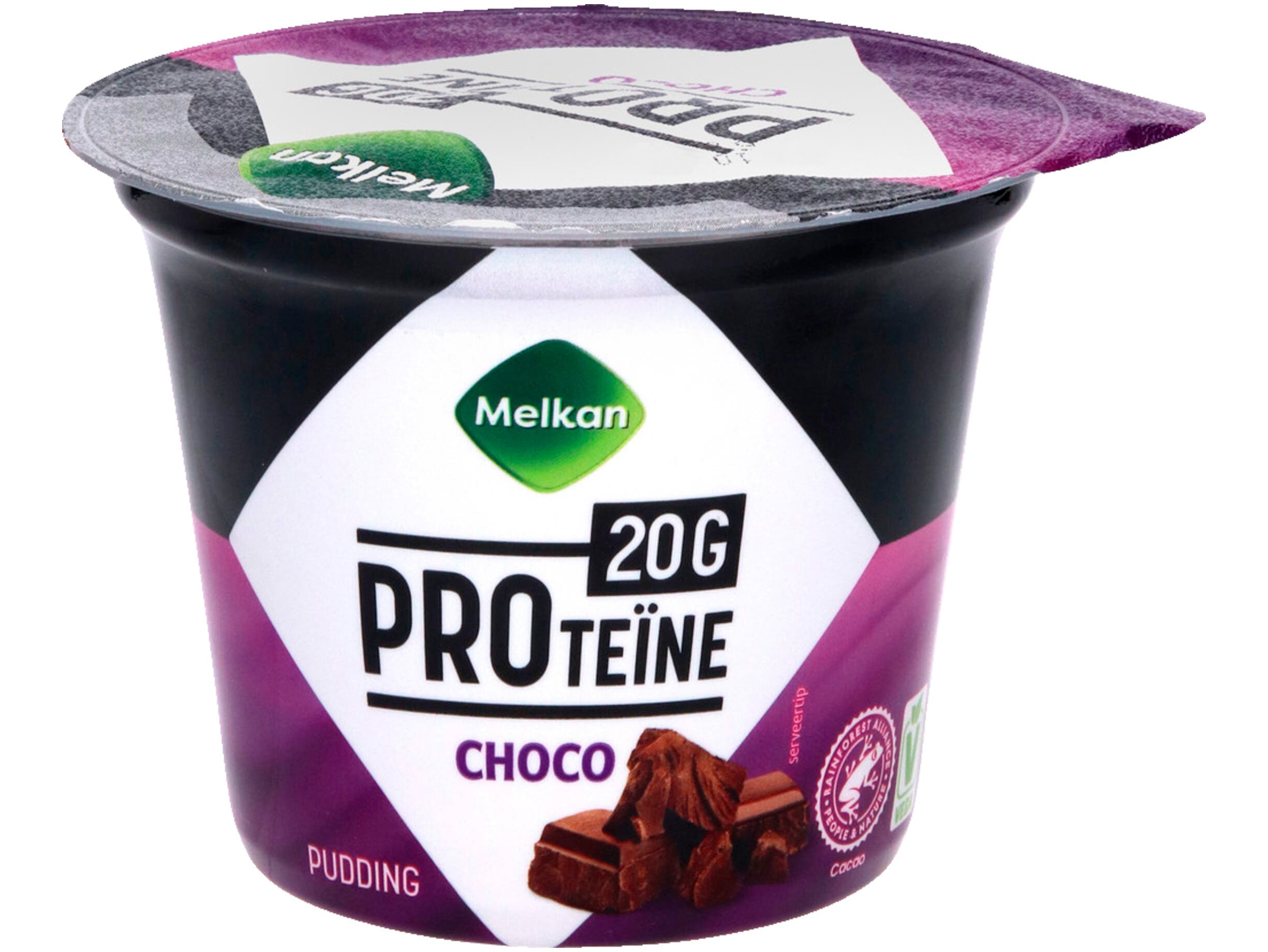 Melkan High protein choco pudding