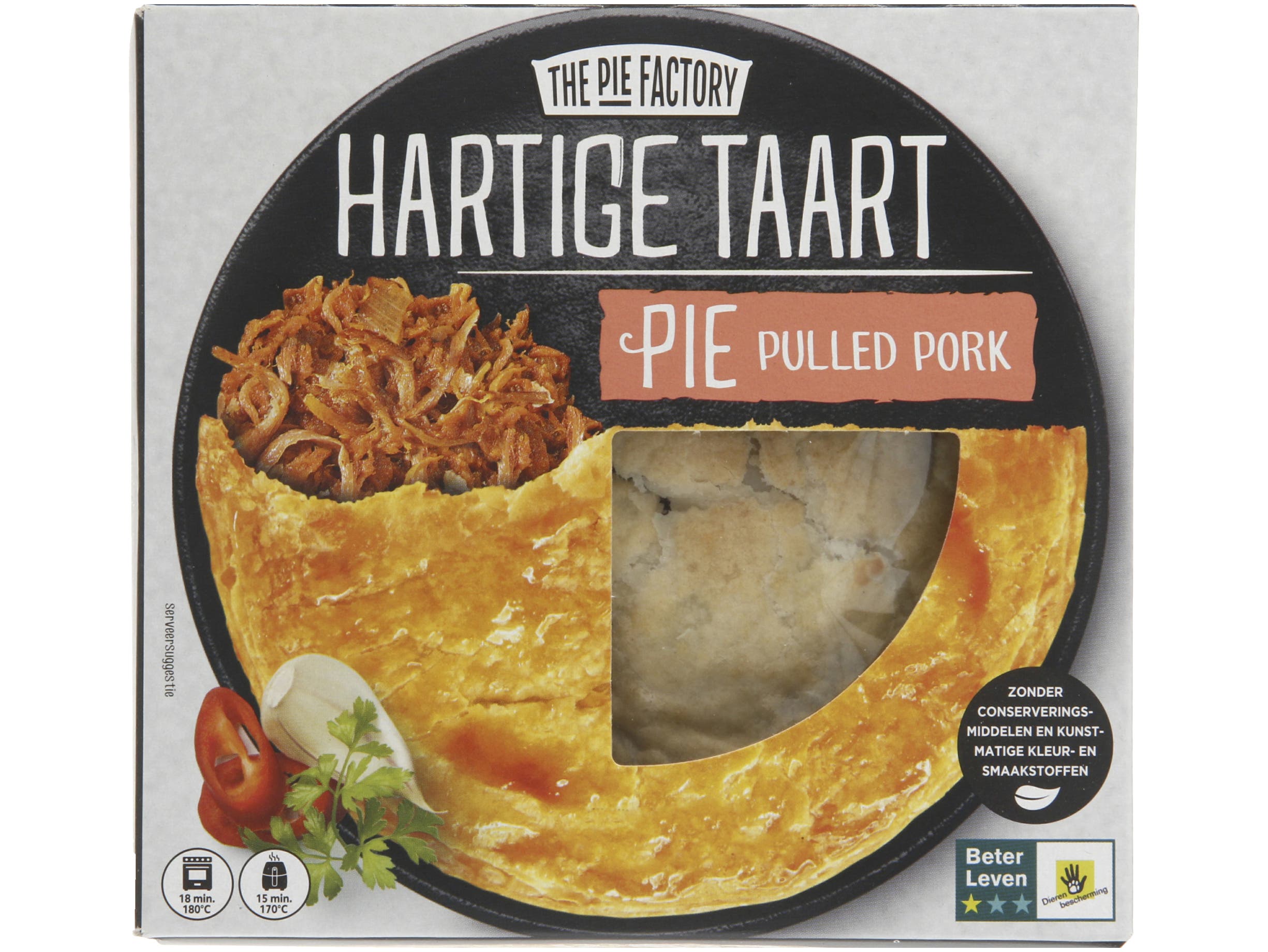 The Pie factory Hartige taart pulled pork