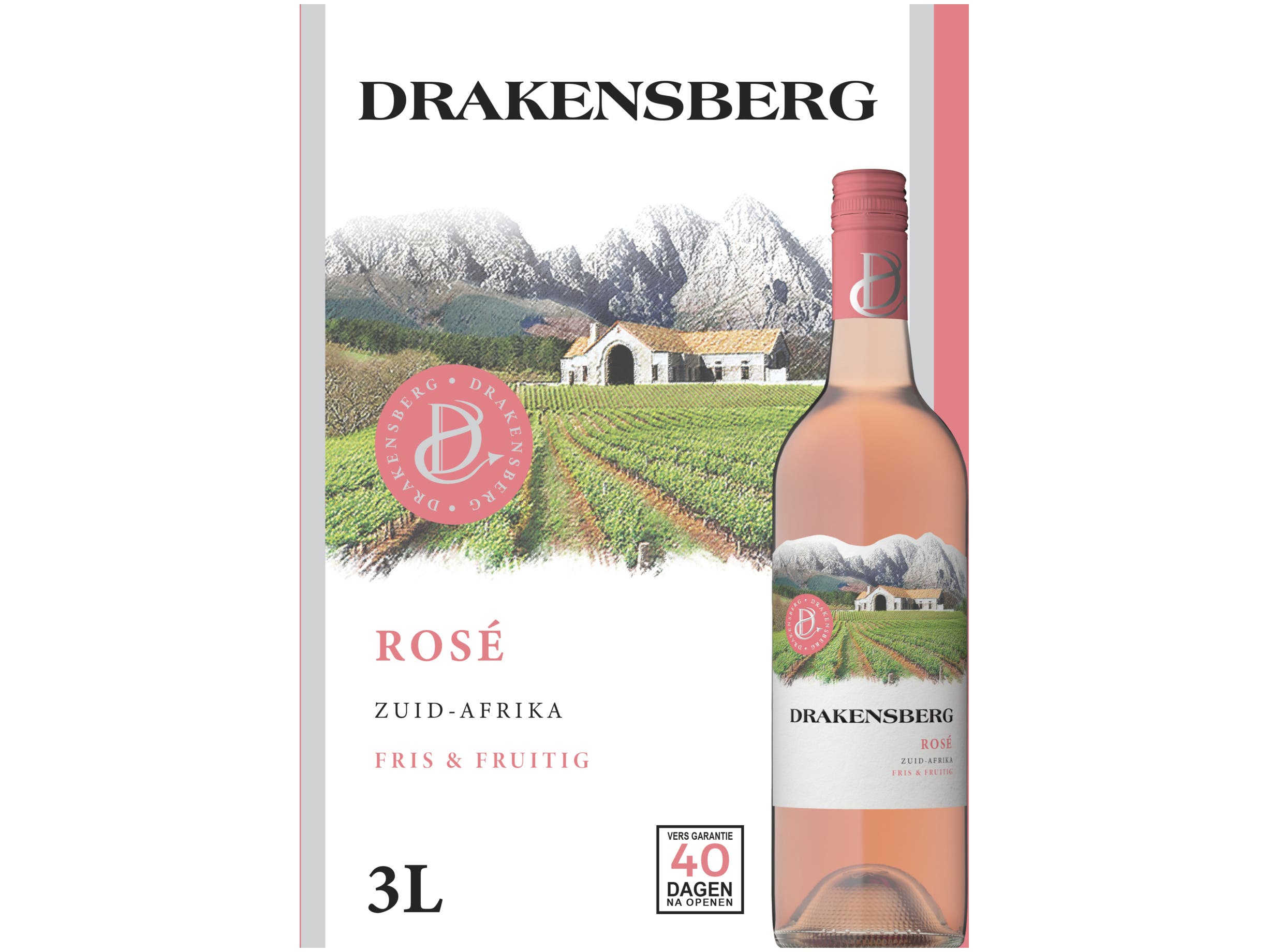 Drakensberg Rose bib