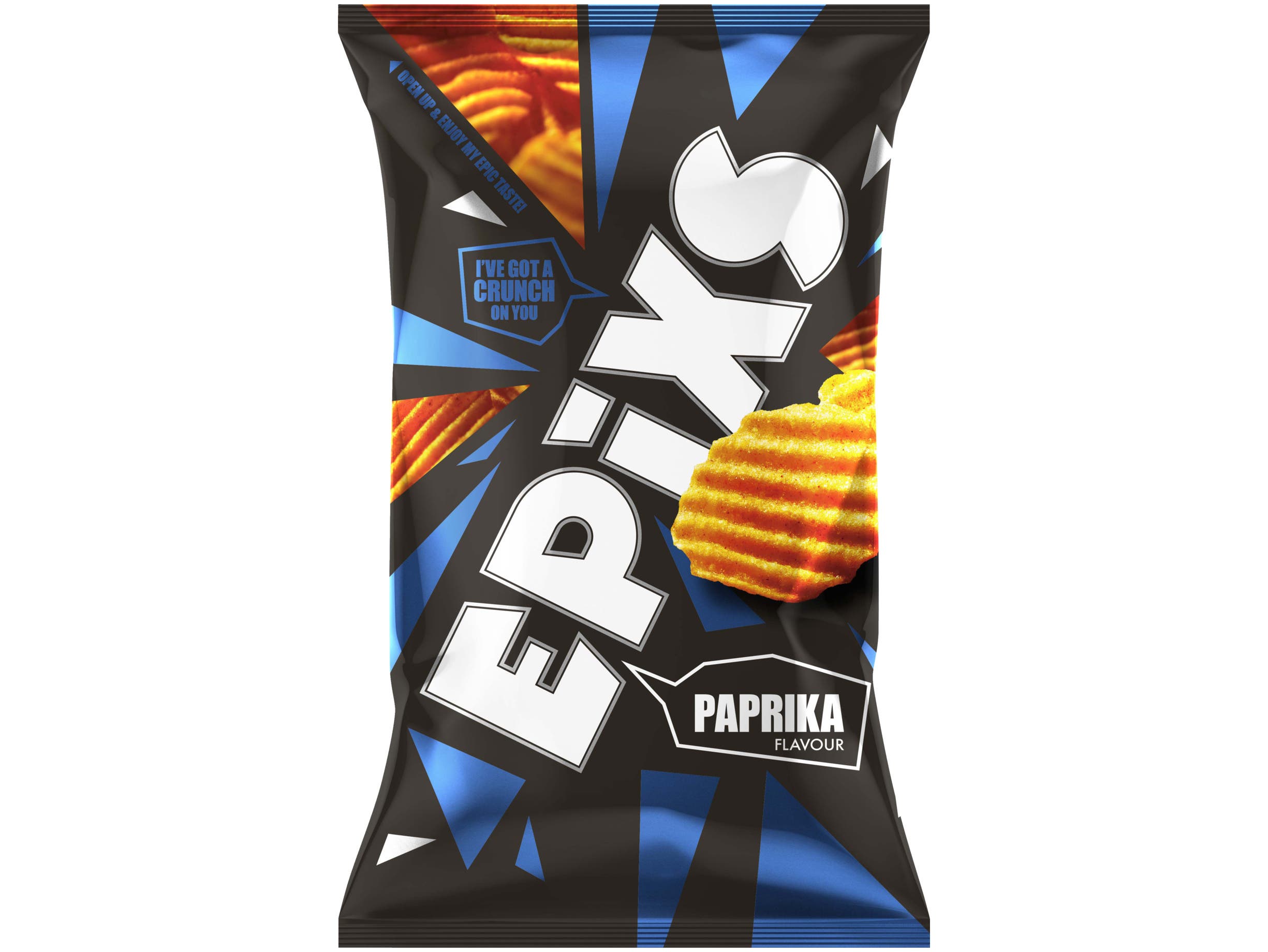 Epixs Ribbelchips paprika
