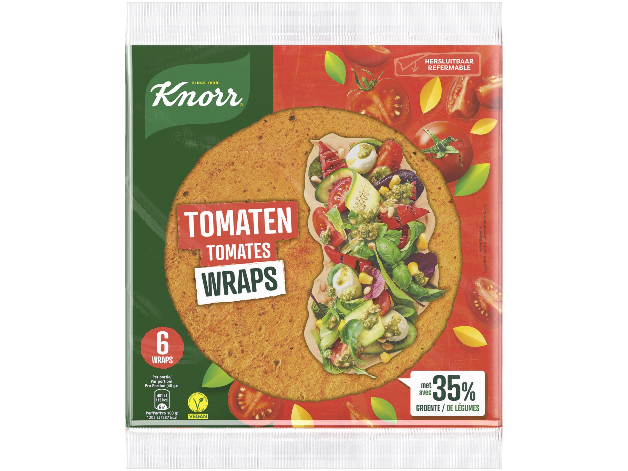 Knorr Tomaten wraps
