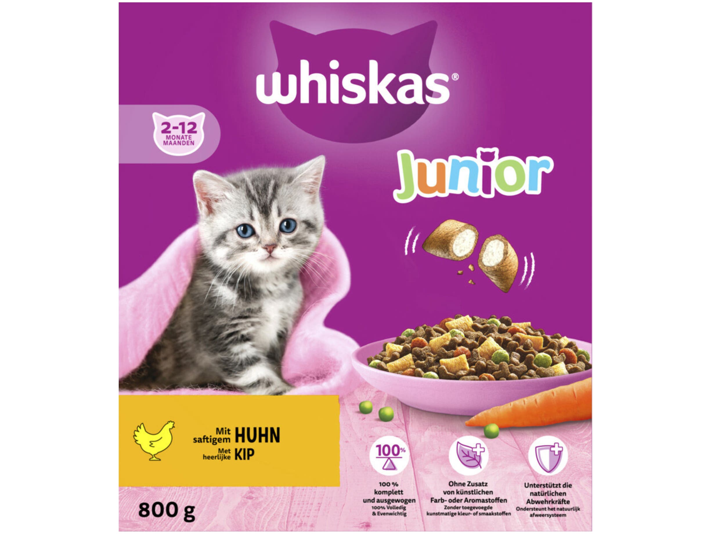 Whiskas Junior kip box
