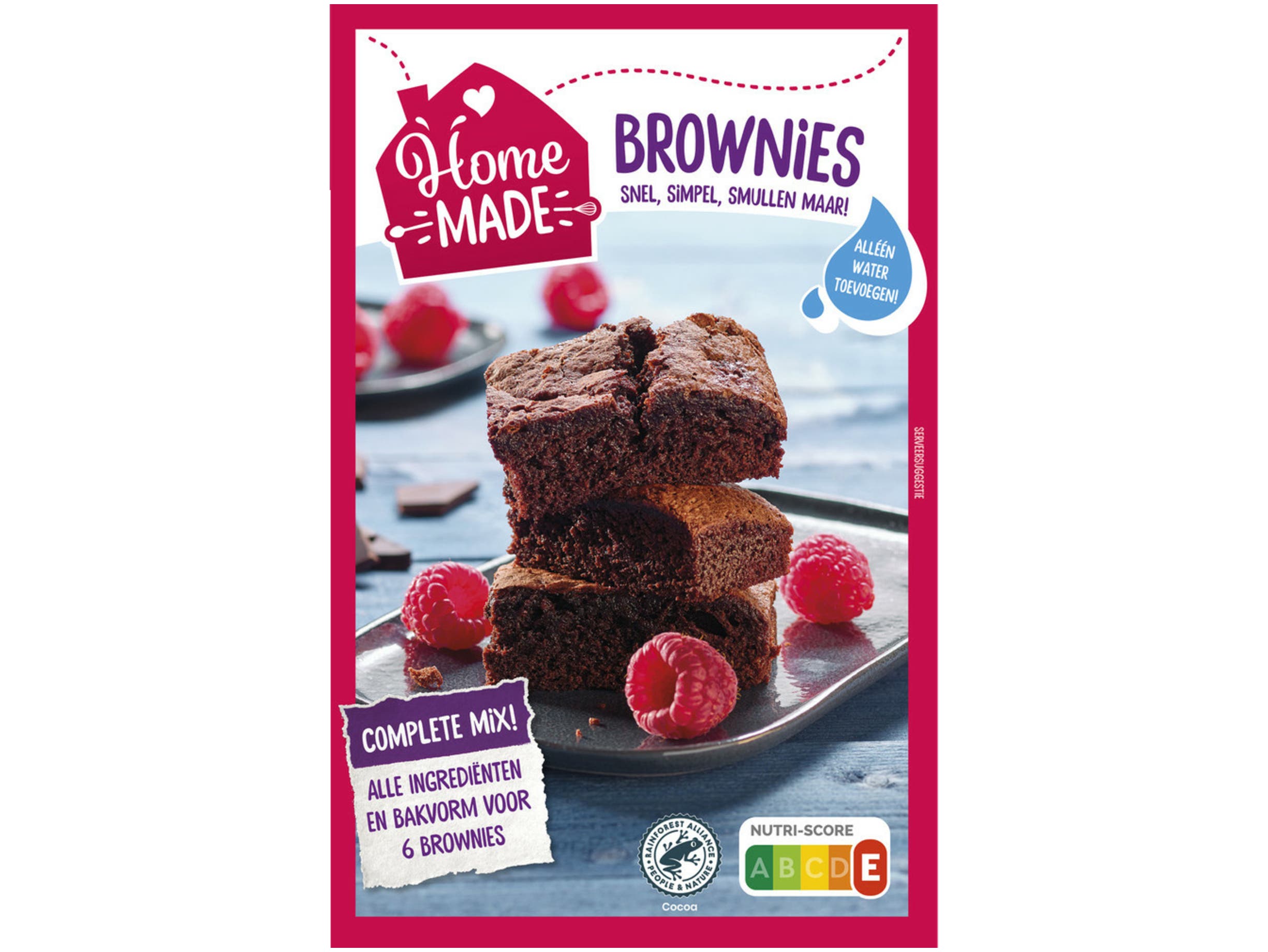 Homemade Complete mix brownies