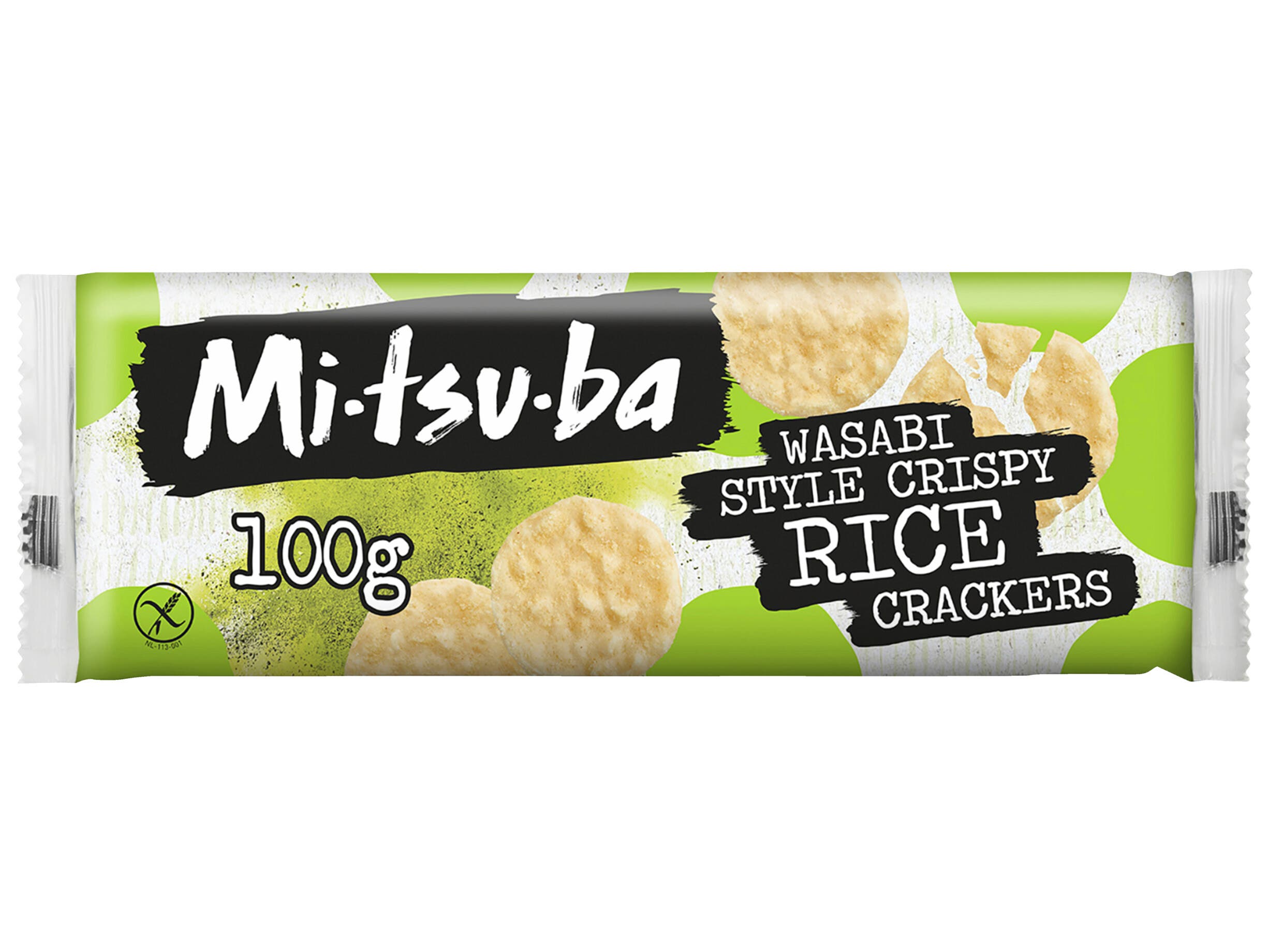 Mitsuba Wasabi crackers