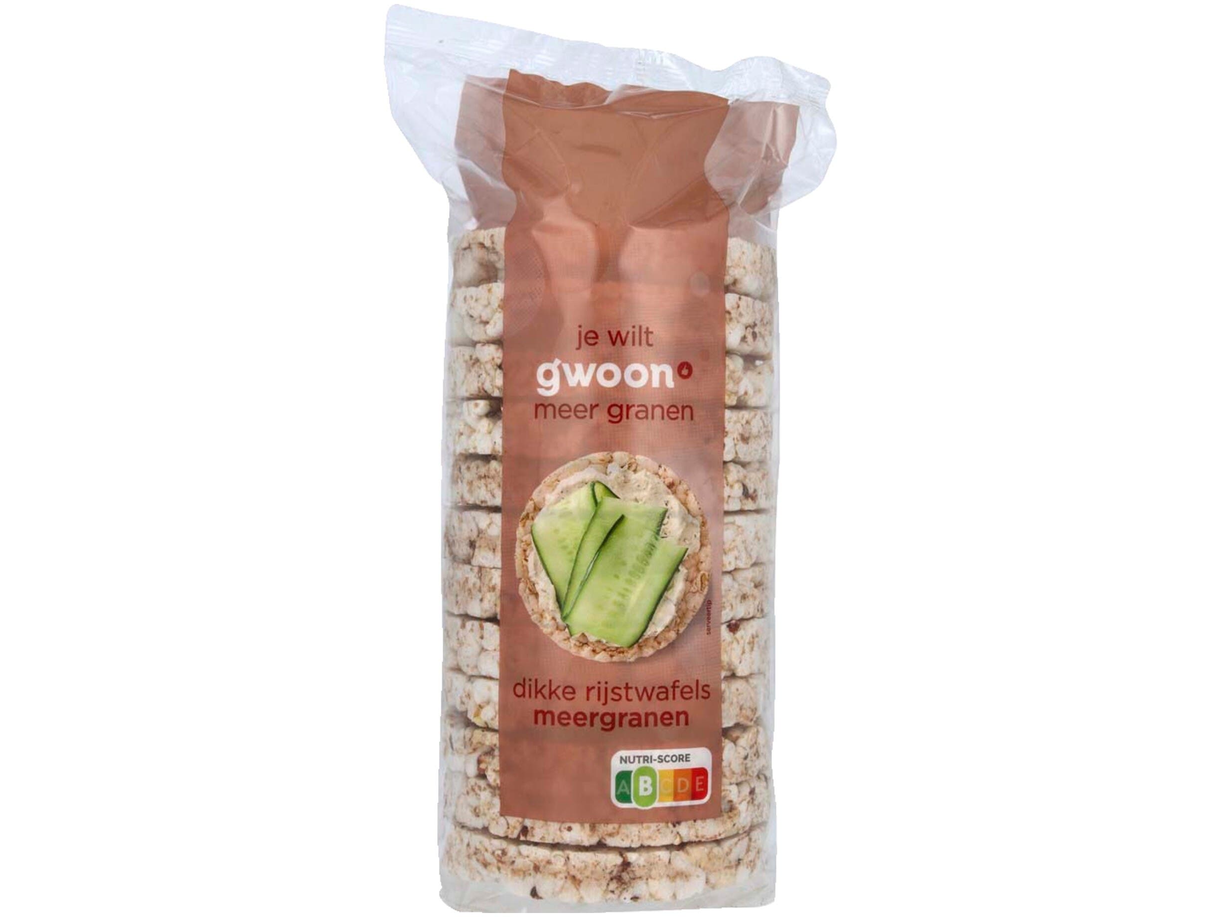 G'woon Dikke rijstwafels meergranen