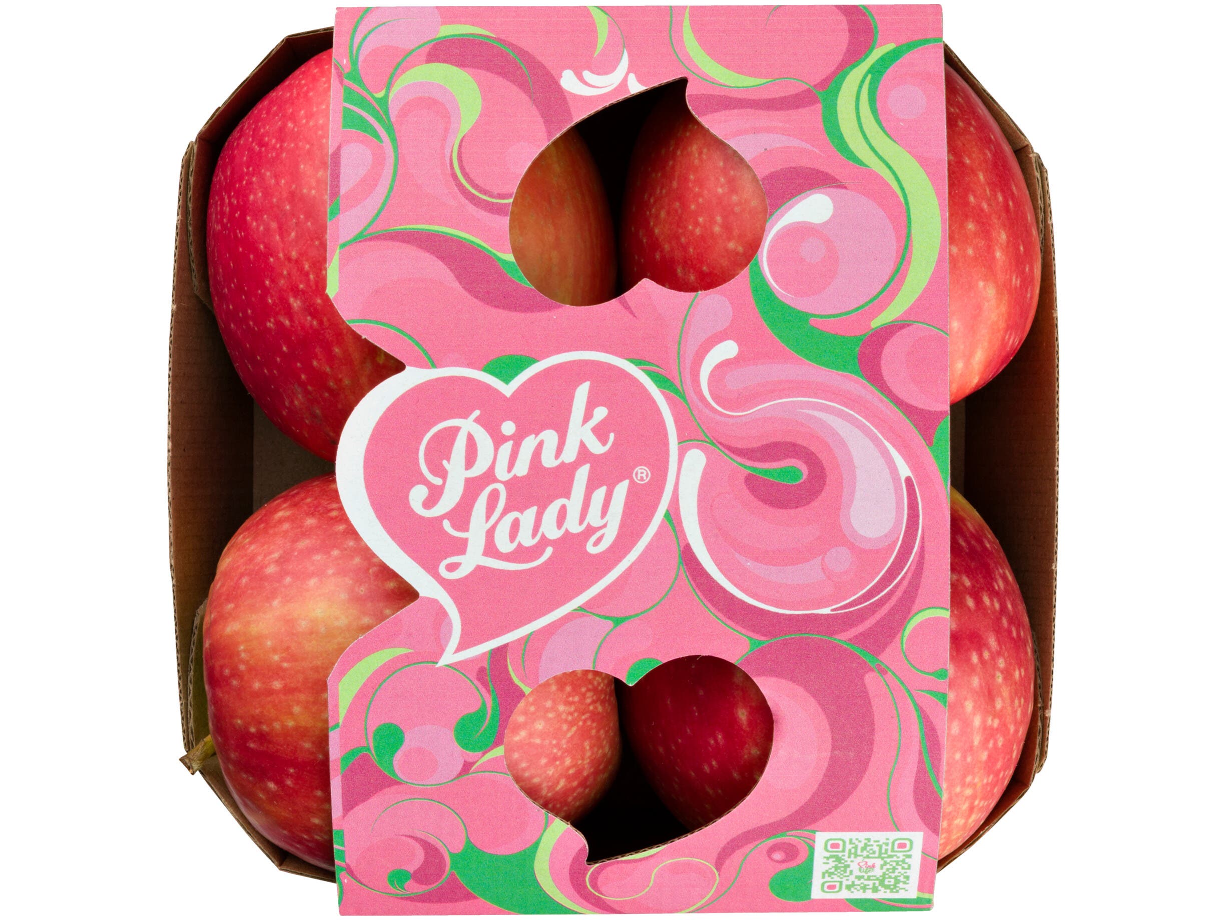 Pink lady Appels op schaal