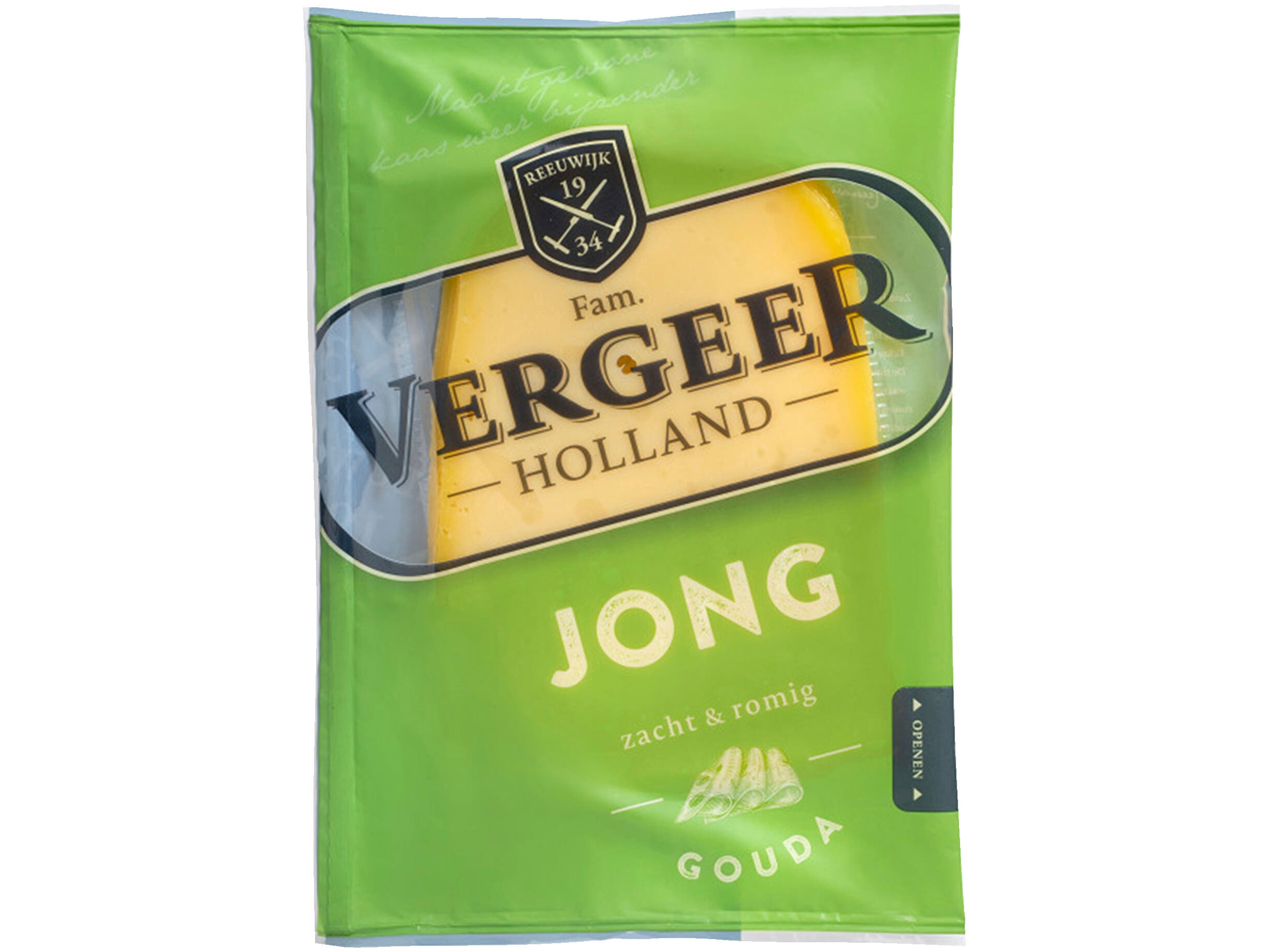 Vergeer Gesneden jonge kaasplakken