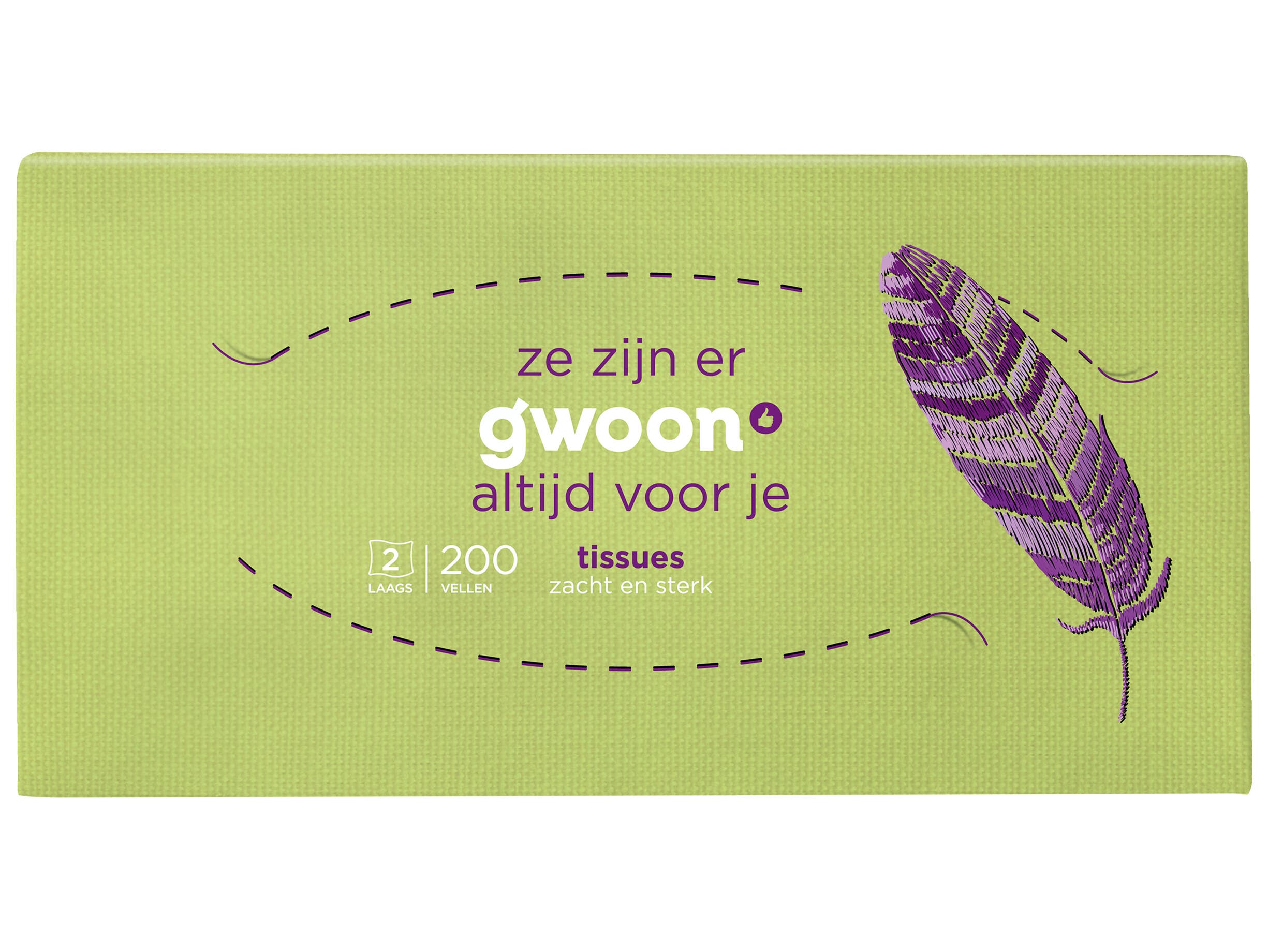 G'woon Tissues 2 laags
