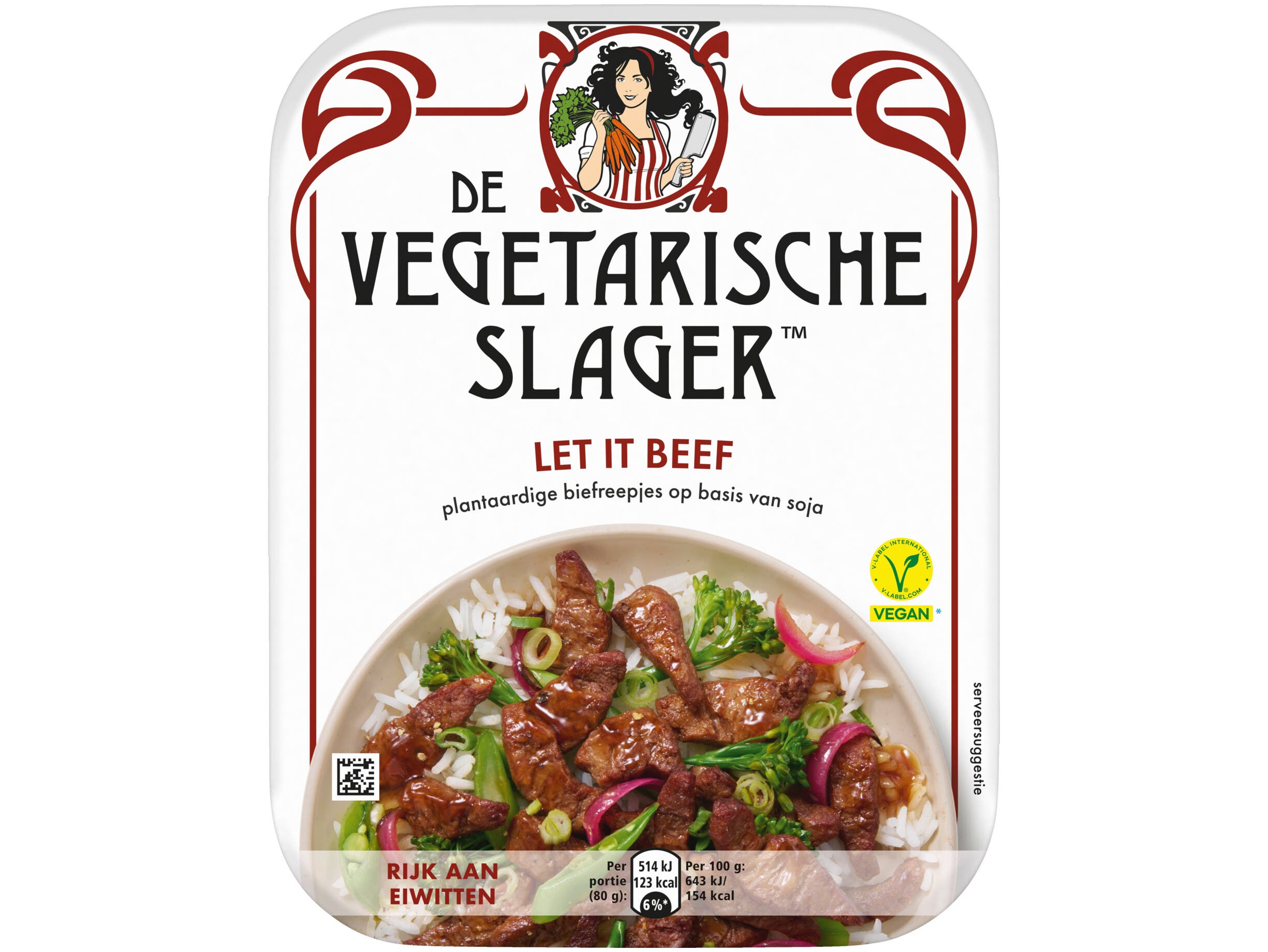 Vegetarische slager Let it beef