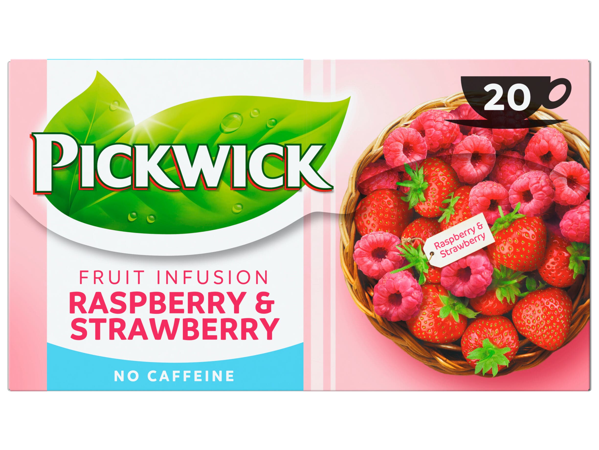 Pickwick Fruit infusion raspberry & strawberry