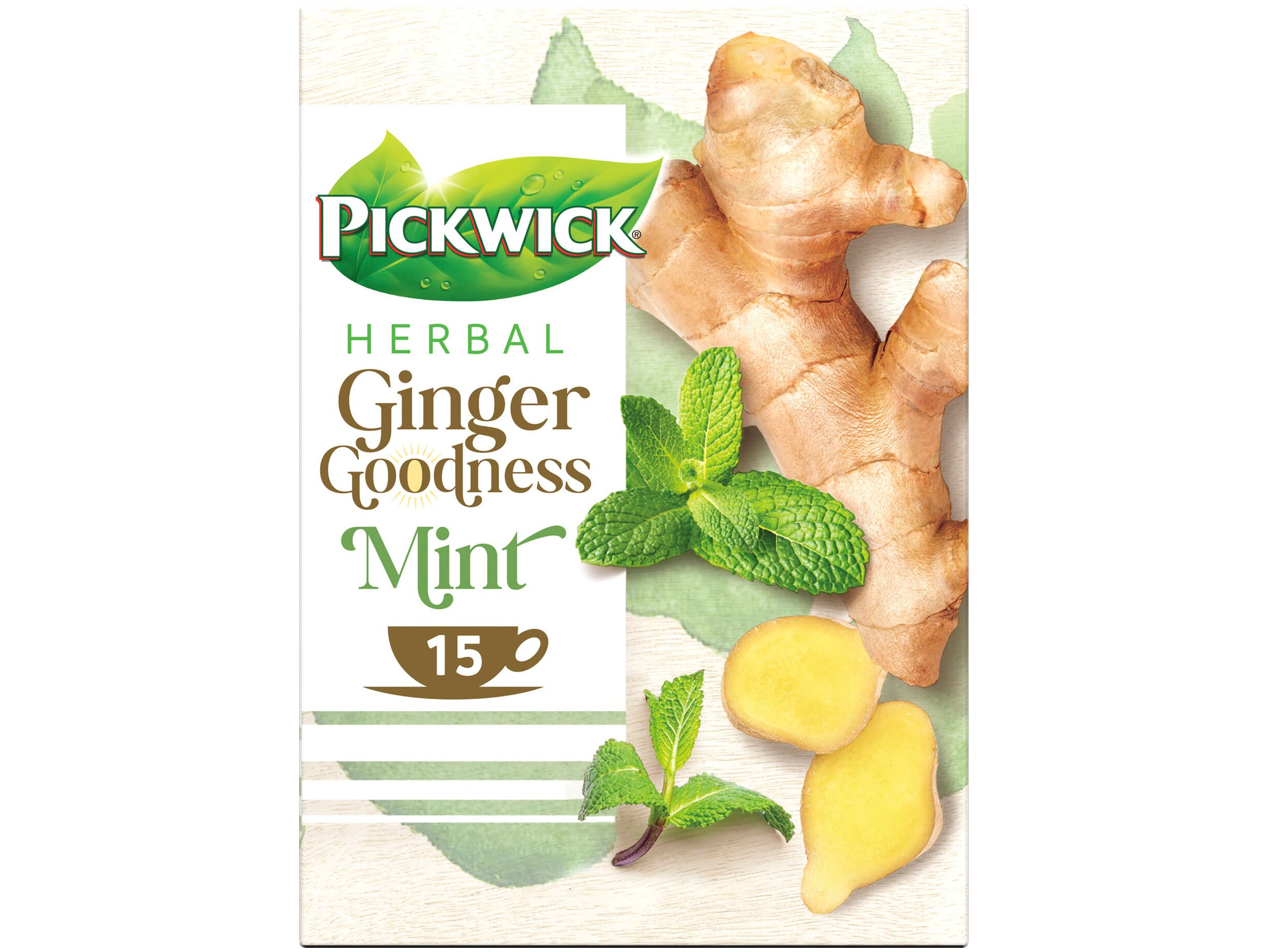 Pickwick Ginger goodness mint