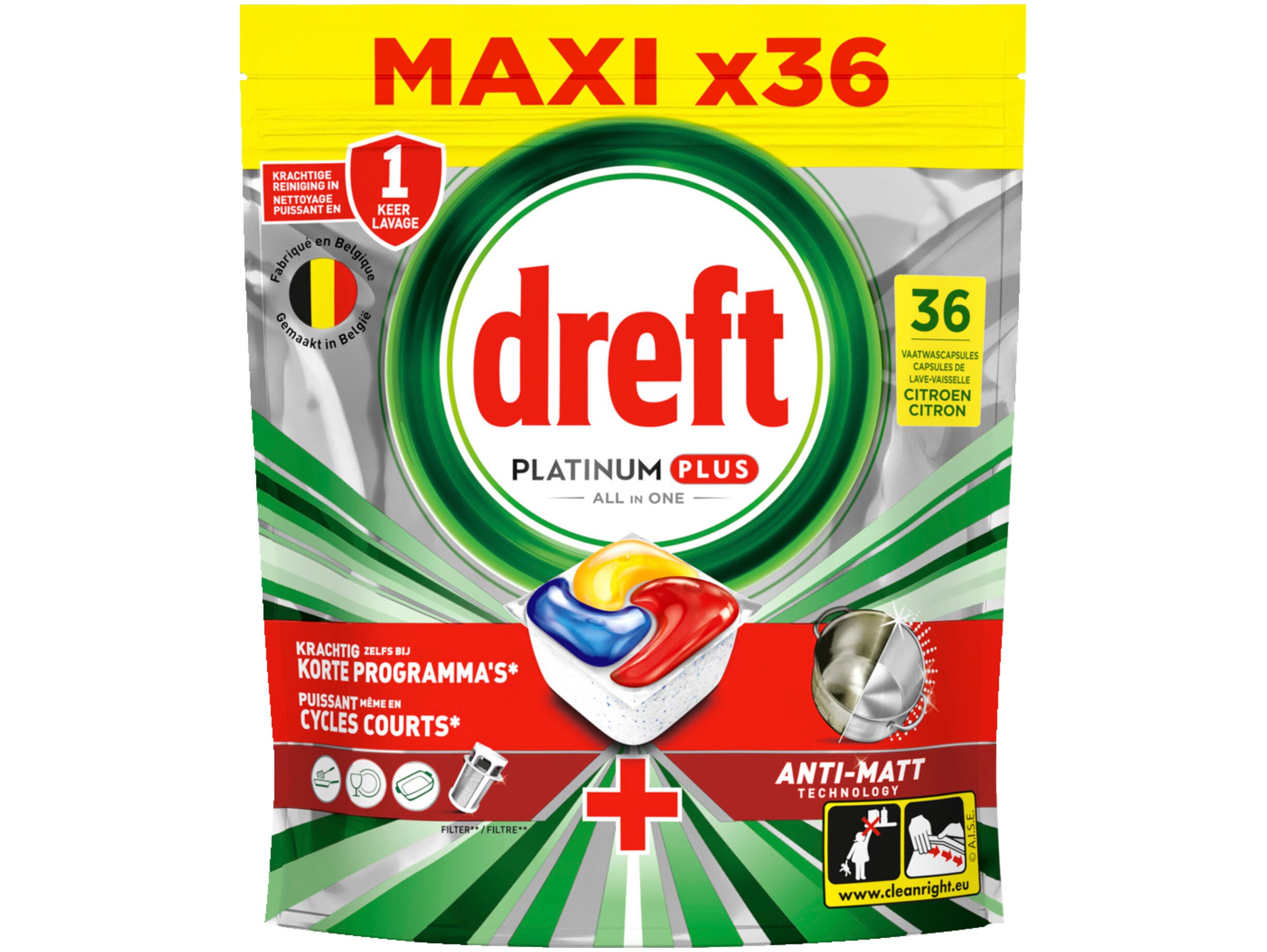 Dreft Platinum plus lemon