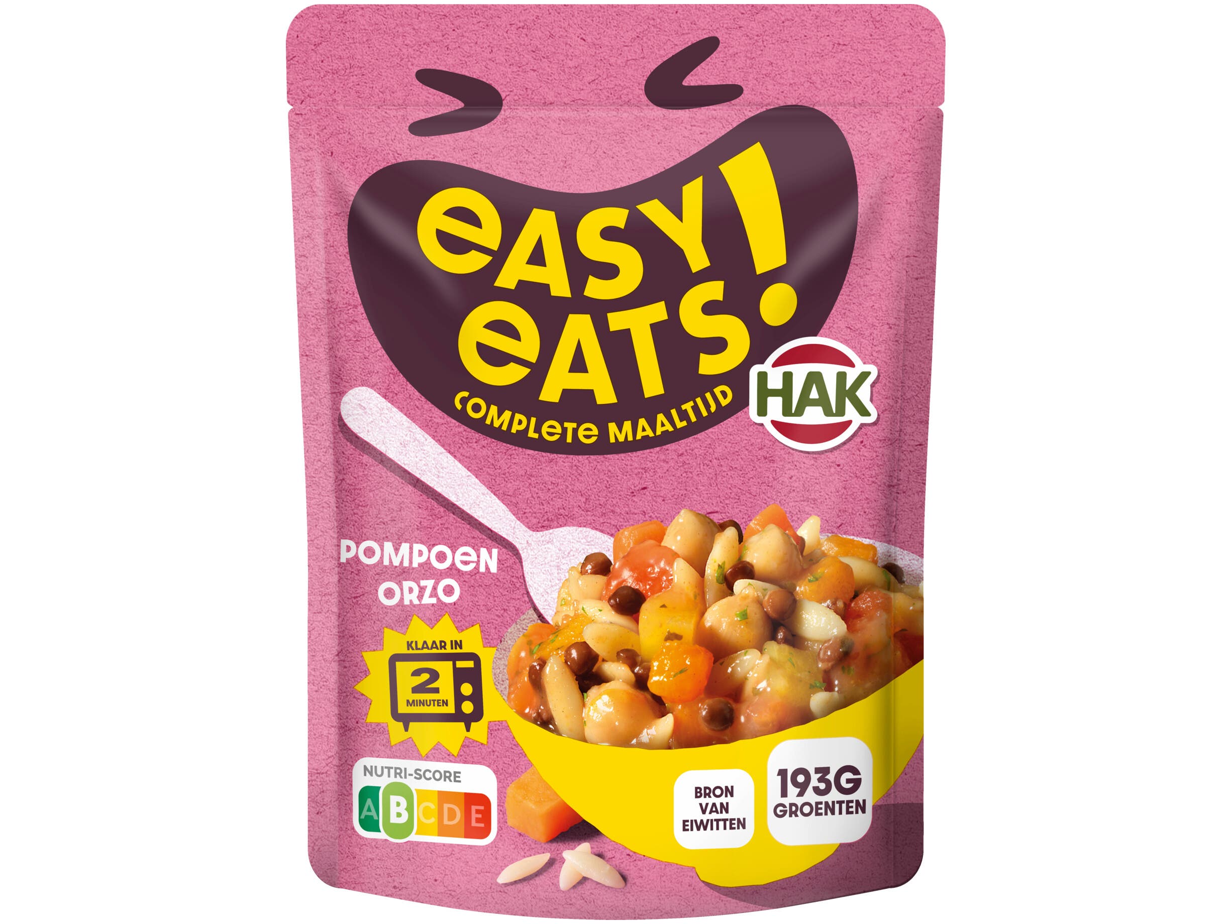 Hak Easy eats pompoen orzo
