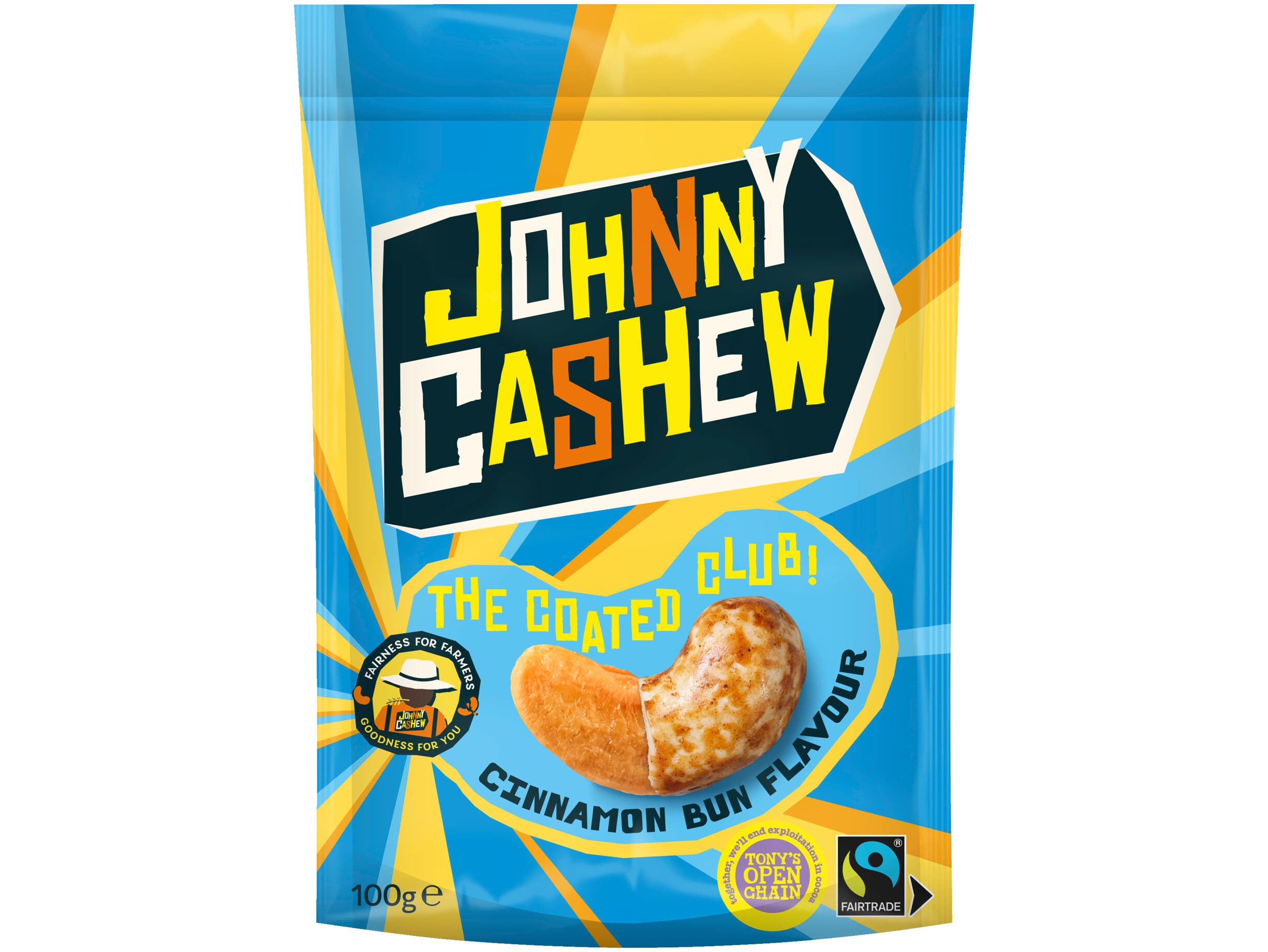 Johnny cashew Cinnamon bun