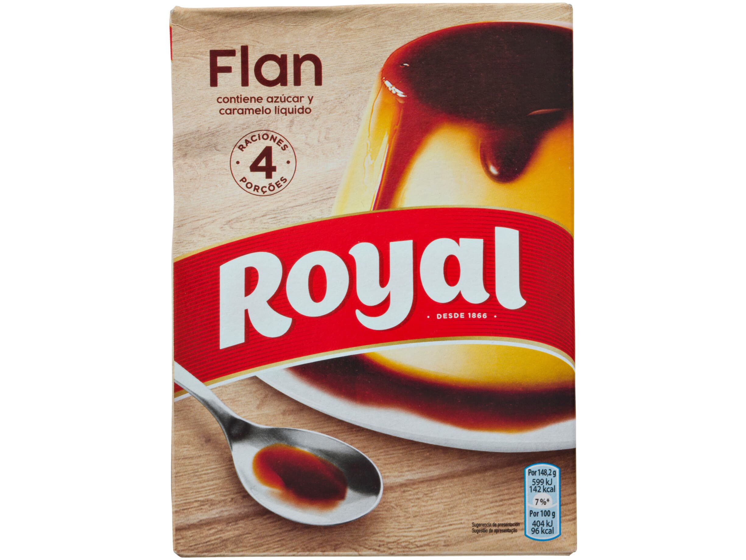 Royal flan Karamel pudding