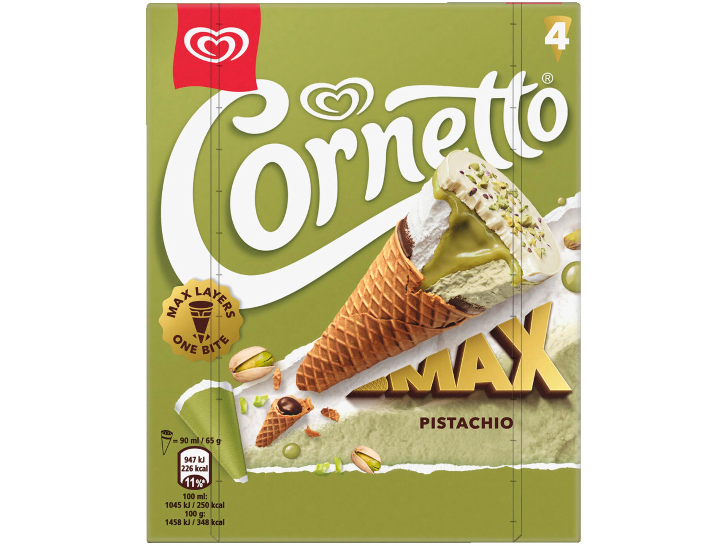Ola Cornetto max pistache