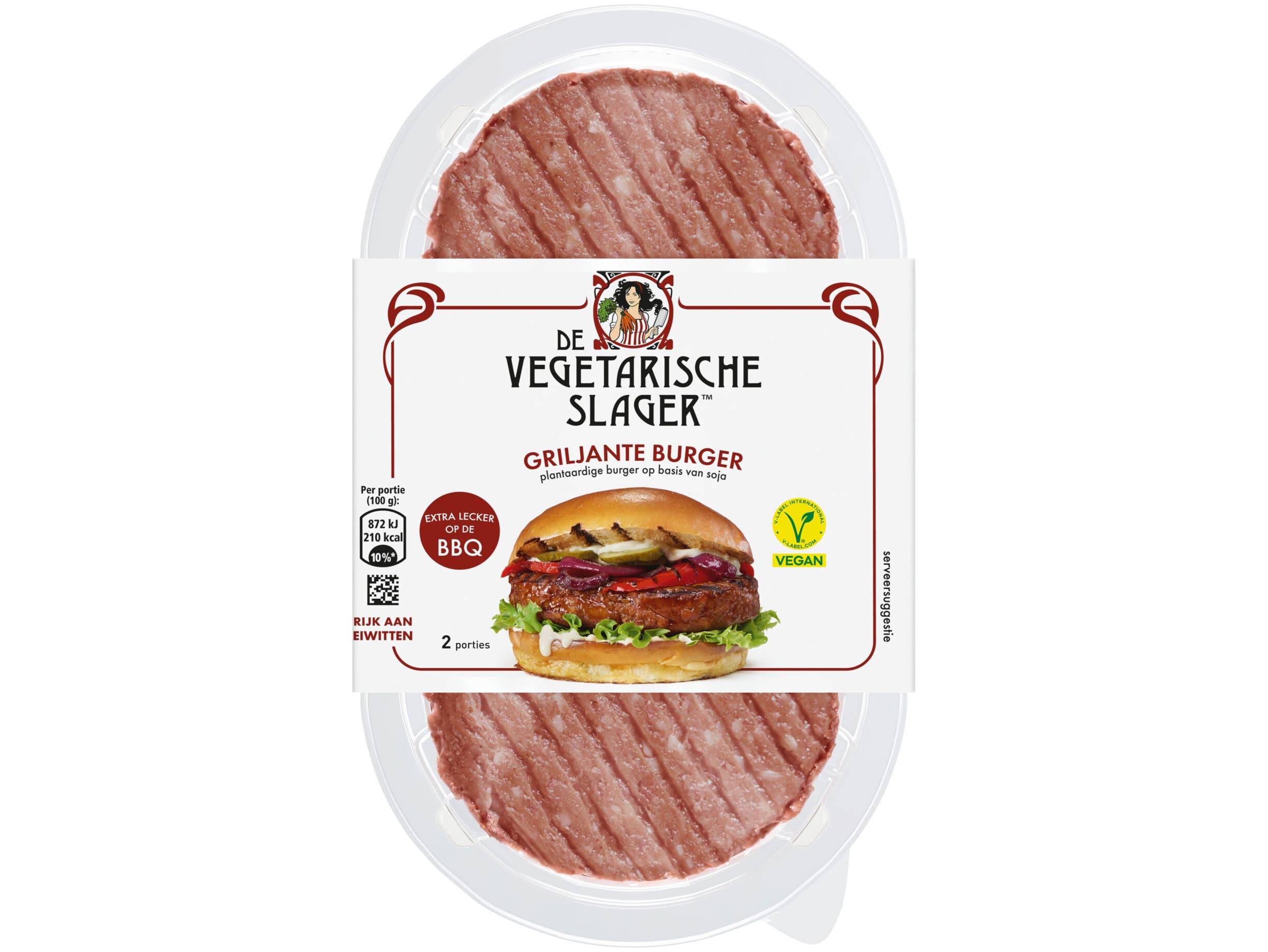 Vegetarische slager Griljante bruger