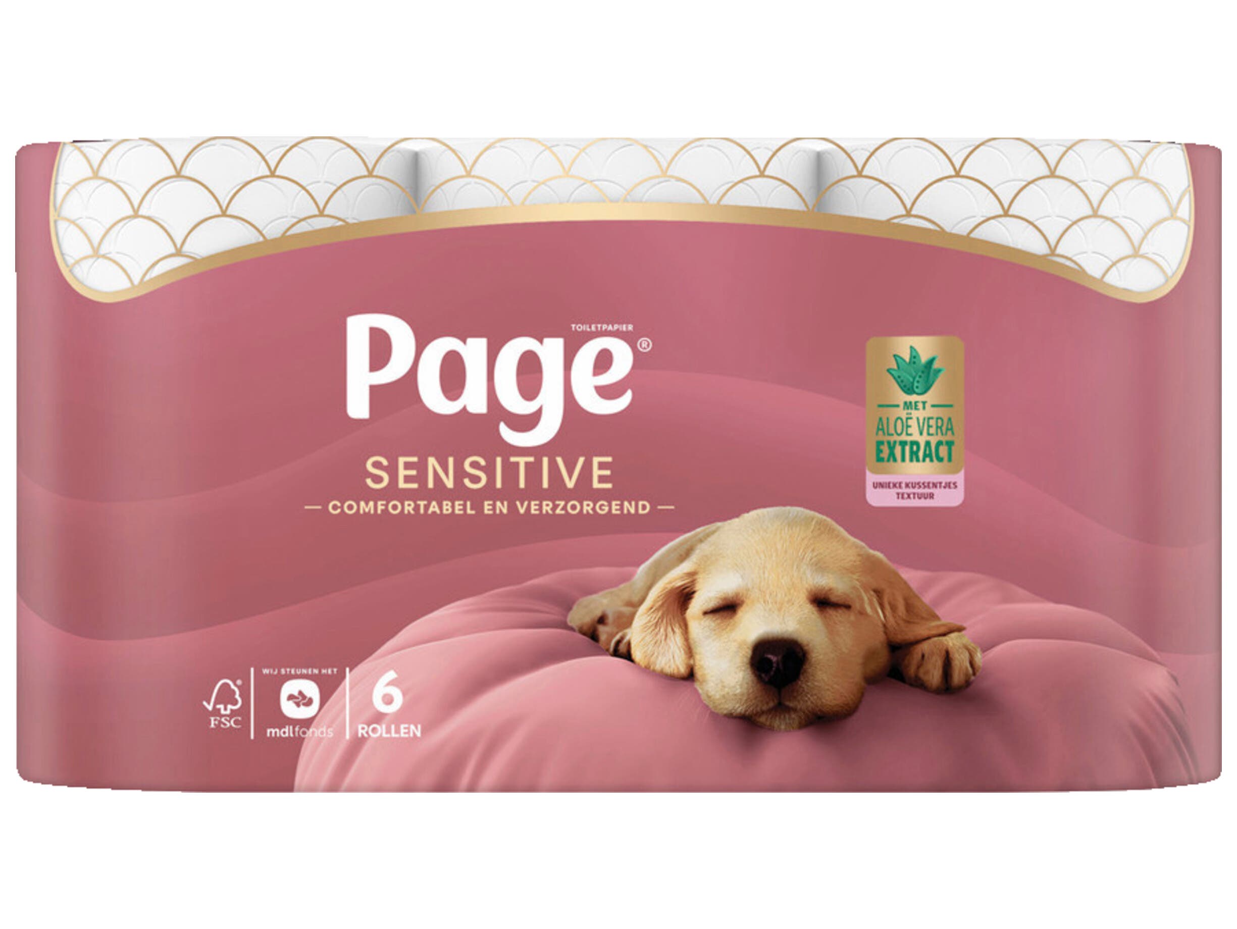 Page Toiletpapier sensitive