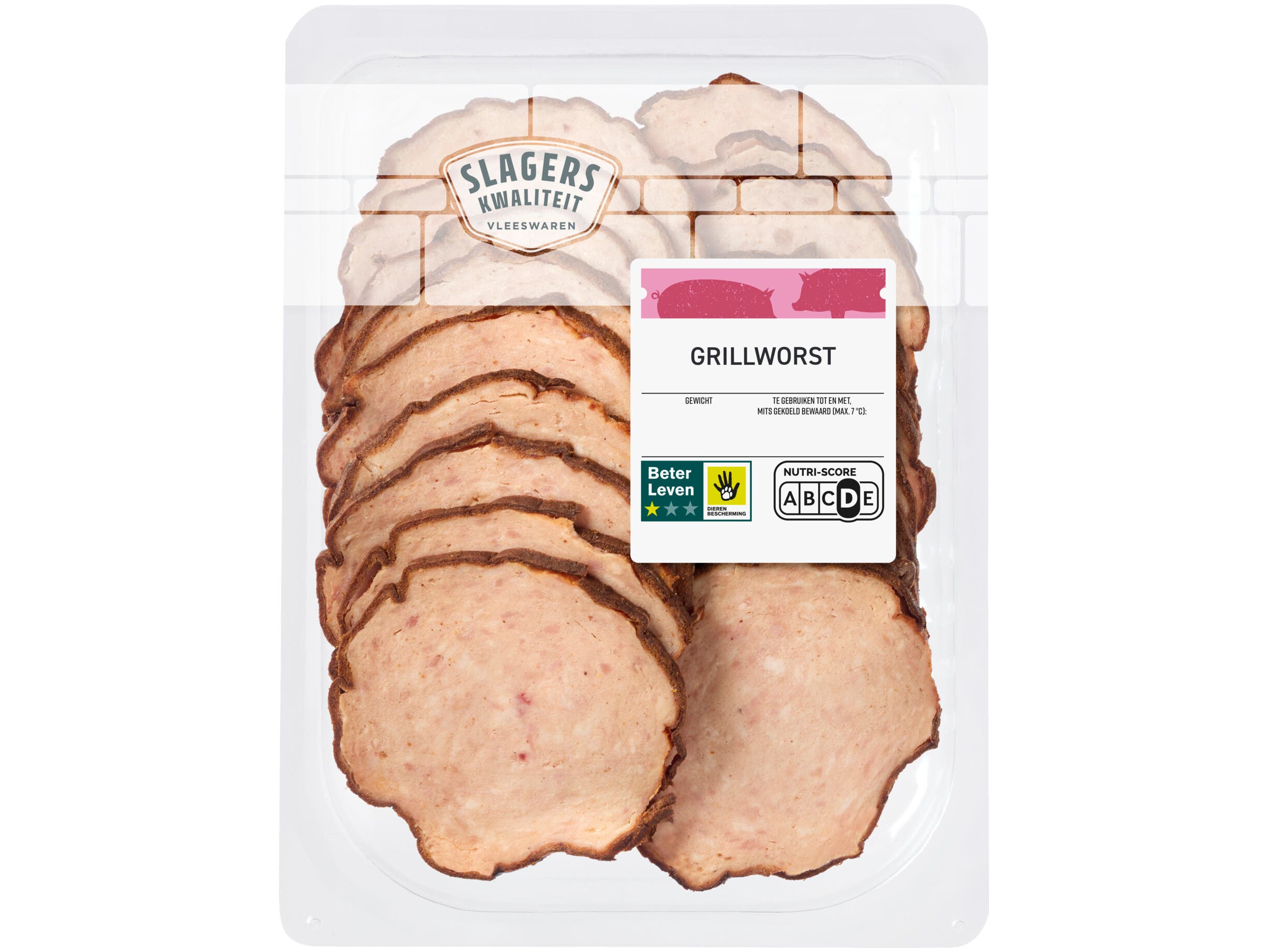 Slagers kwaliteit Grillworst