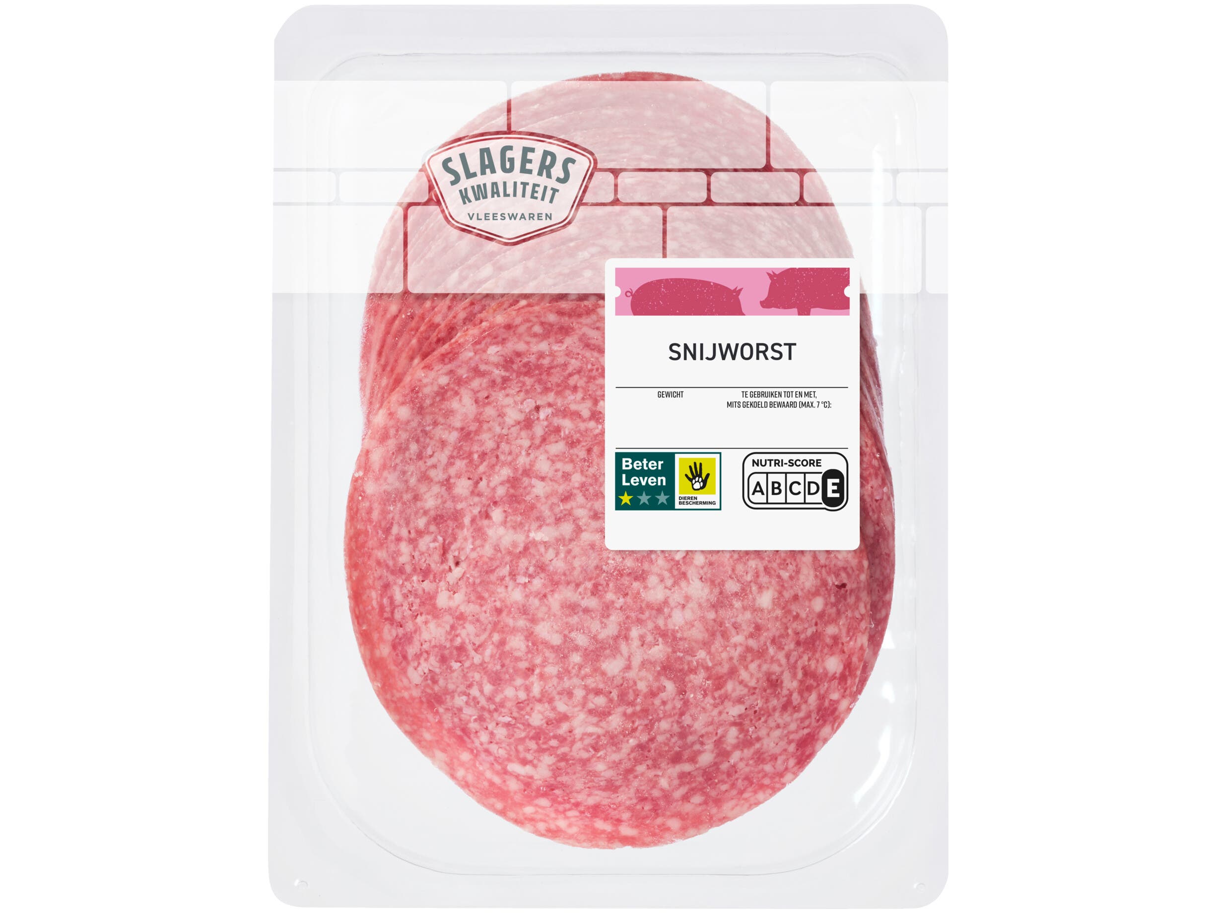 Slagers kwaliteit Snijworst