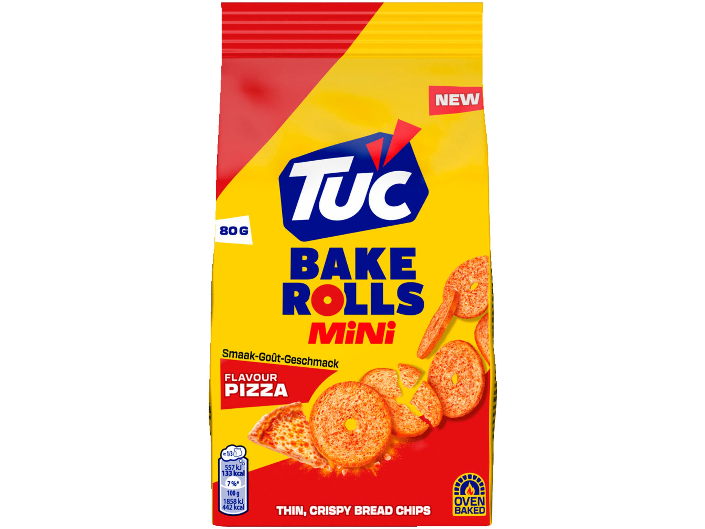 Tuc Bake Rolls mini pizza