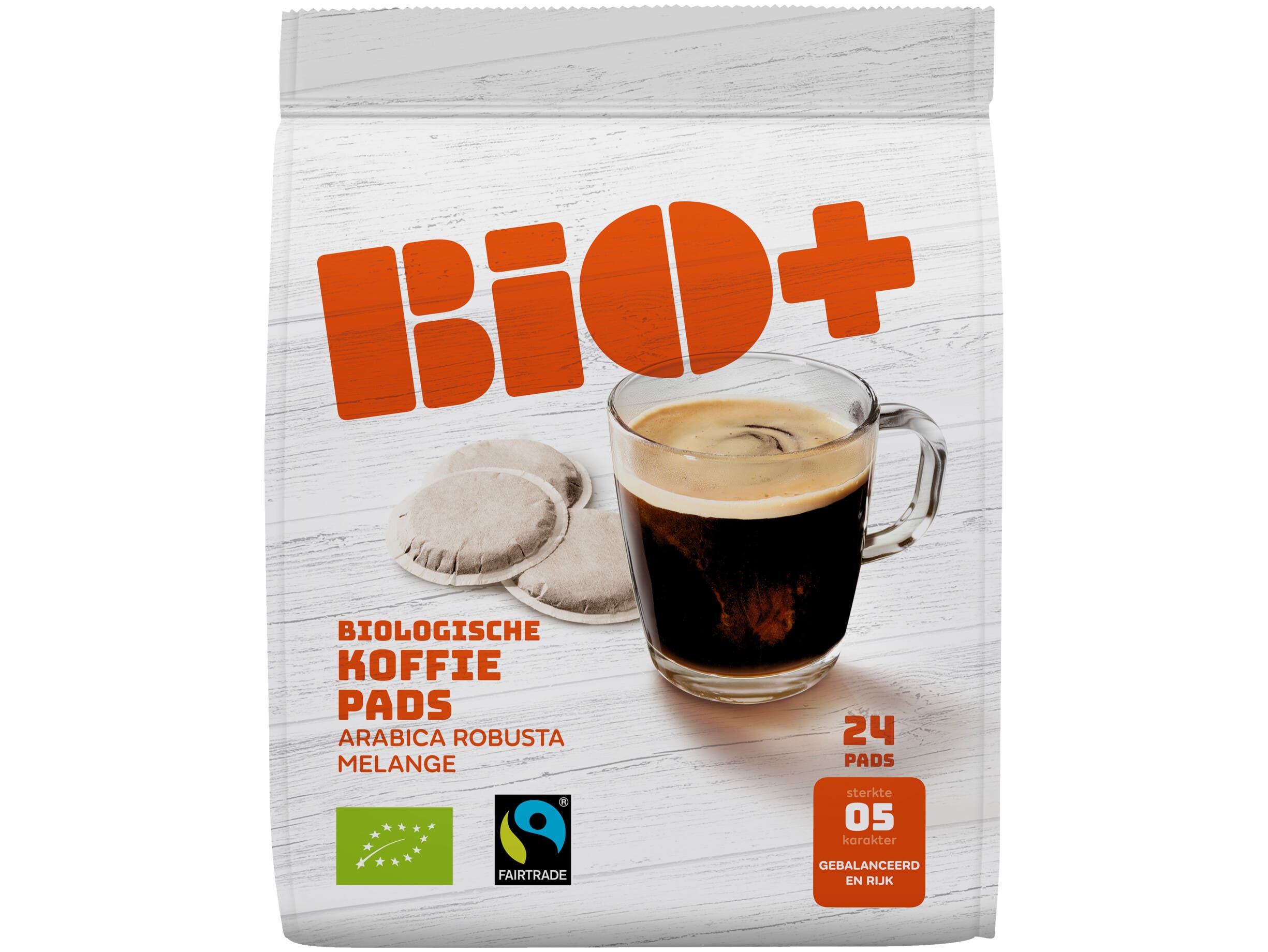 Bio+ Regular koffiepads
