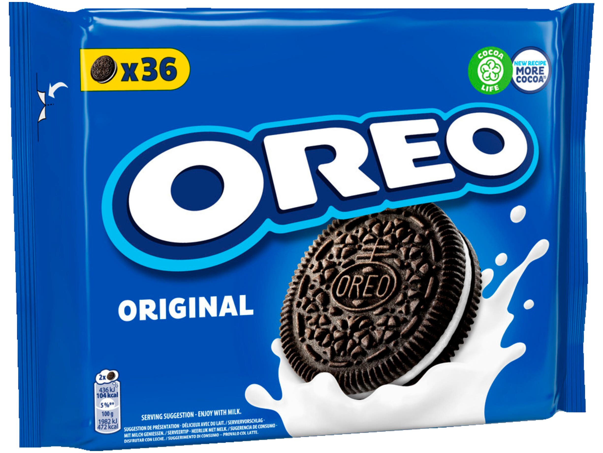 Oreo Original open & share