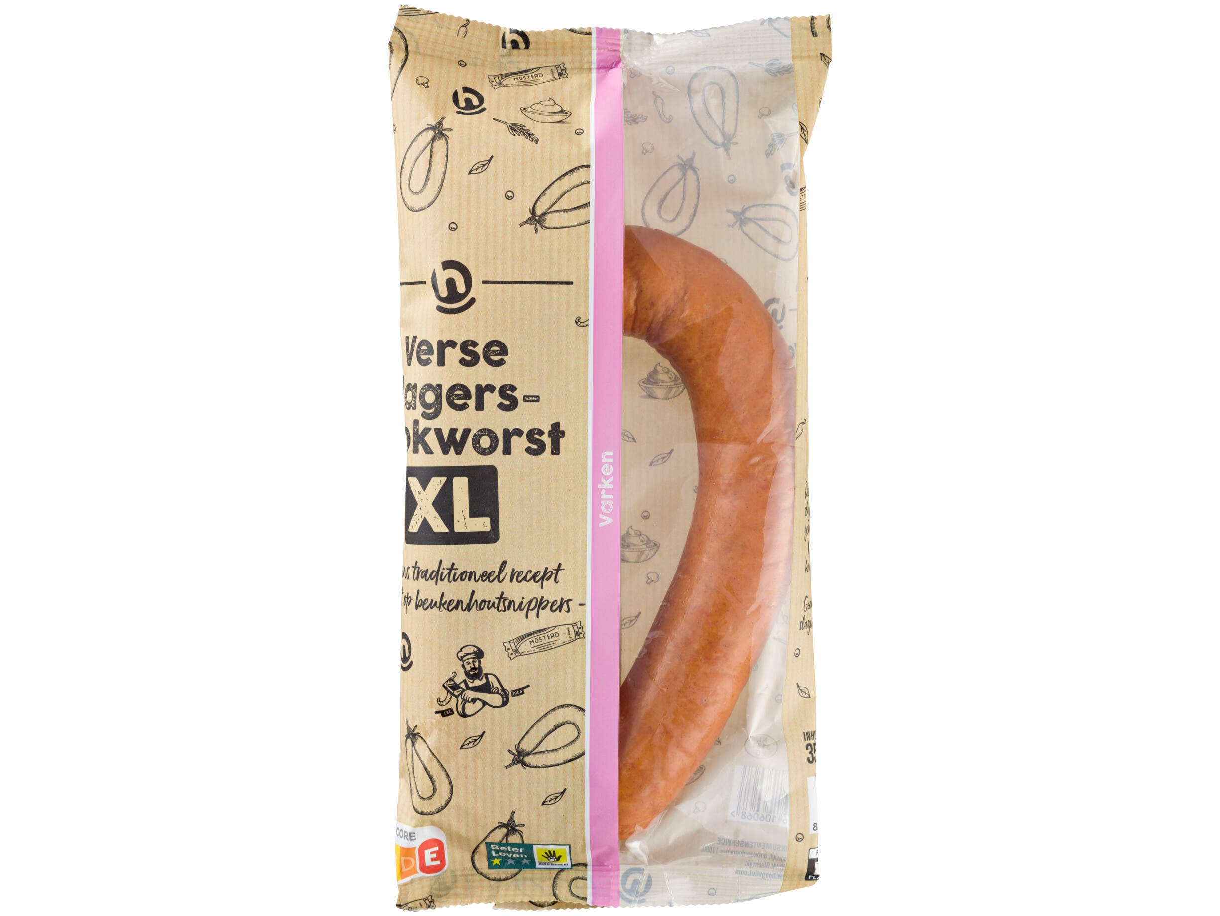 Hoogvliet Slagers rookworst XL